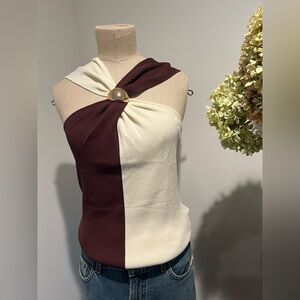 ZARA Halter Knit Top, size L